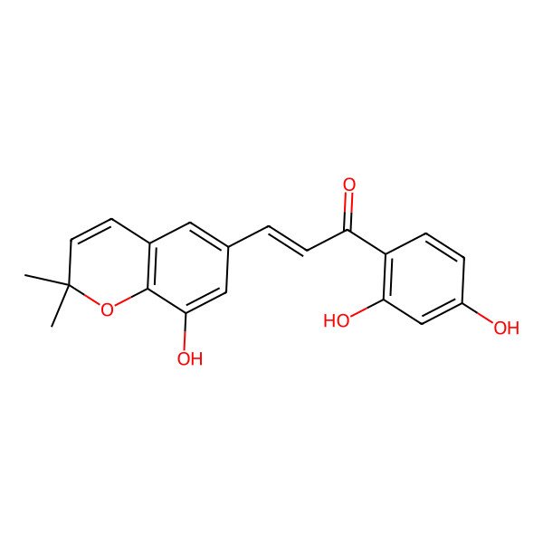 2D Structure of Abyssinone A