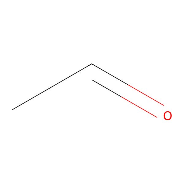2D Structure of Acetaldehyde