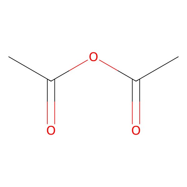 2D Structure of Acetic Anhydride
