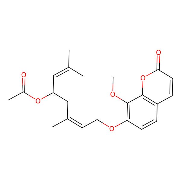 2D Structure of Acetoxycollinin[Flindersia]