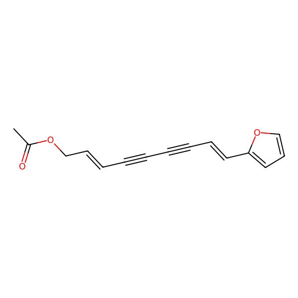 2D Structure of Acetylatractylodinol