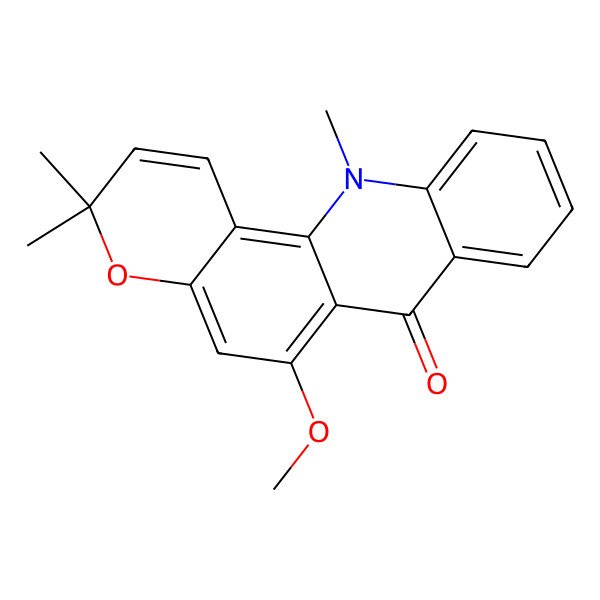 2D Structure of Acronine 2D Structure of Acronine