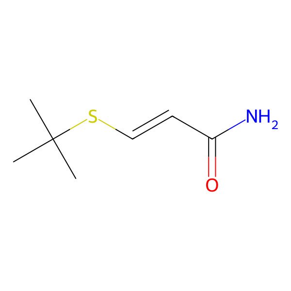 2D Structure of Acrylamide, (Z)-