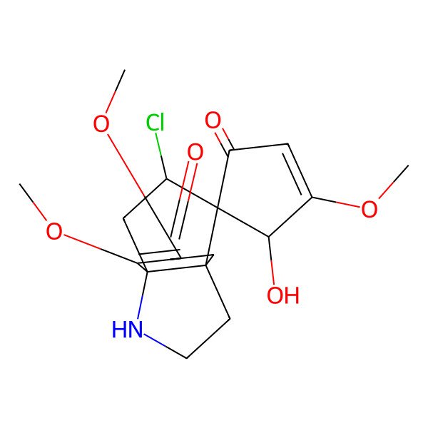 2D Structure of Acutumidine