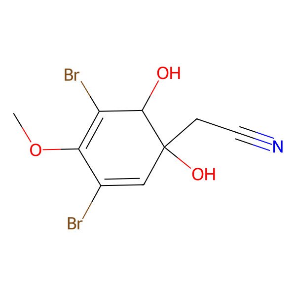 2D Structure of Aeroplysinin I 2D Structure of Aeroplysinin I