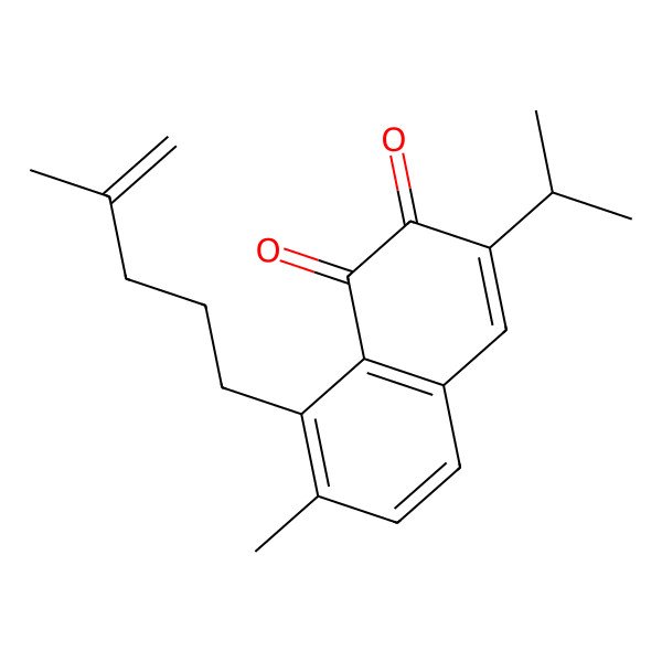 2D Structure of Aethiopinone