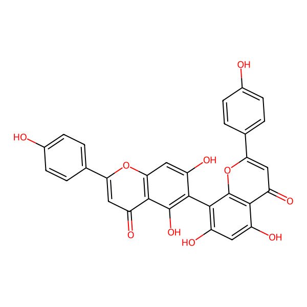 2D Structure of Agathisflavone 2D Structure of Agathisflavone