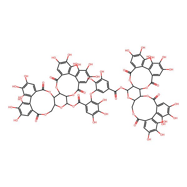 2D Structure of Agrimoniin