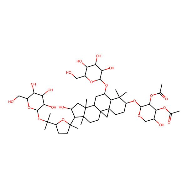 2D Structure of Agroastragaloside III