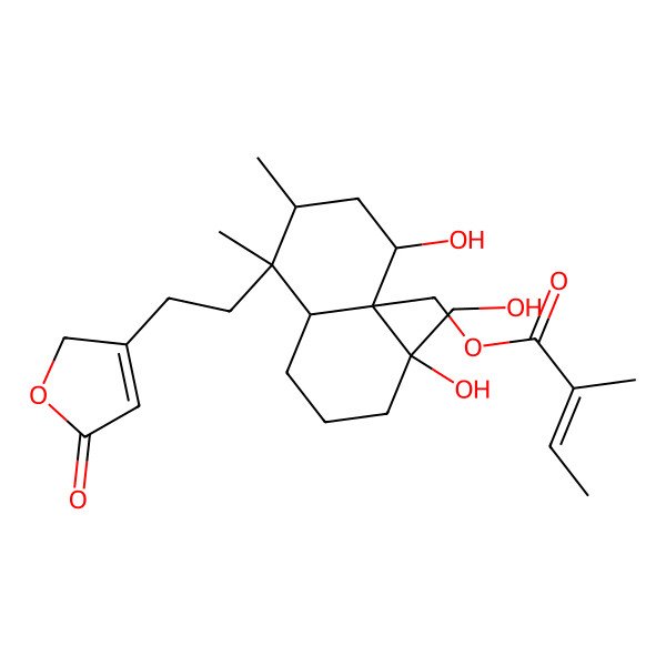 2D Structure of Ajugacumbin F