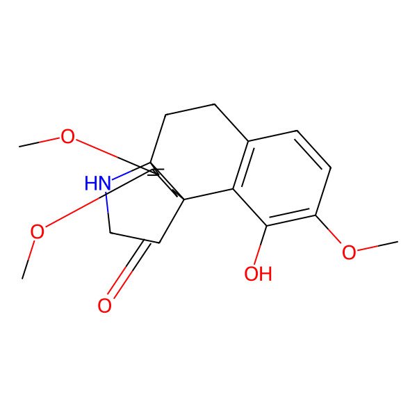 2D Structure of Aknadicine