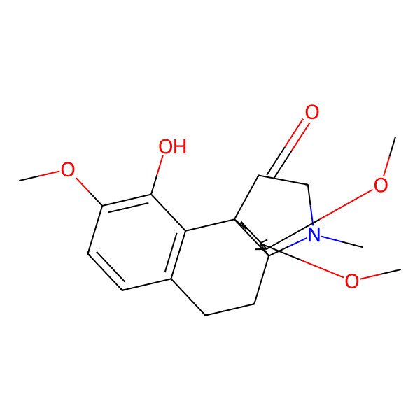 2D Structure of Aknadinine