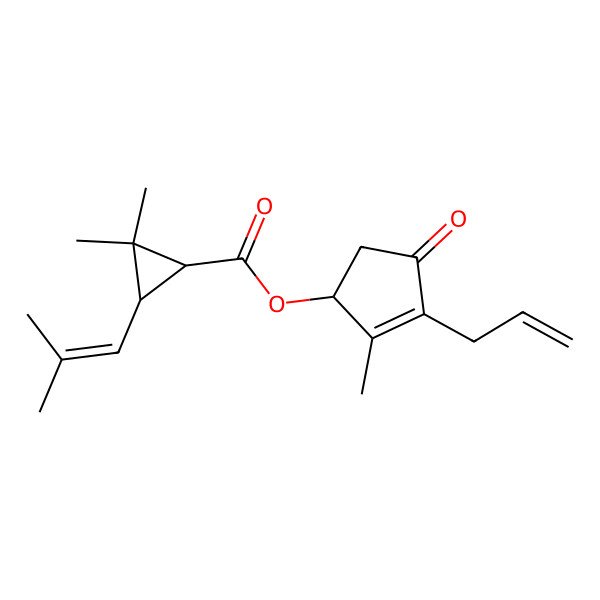 2D Structure of Allethrin