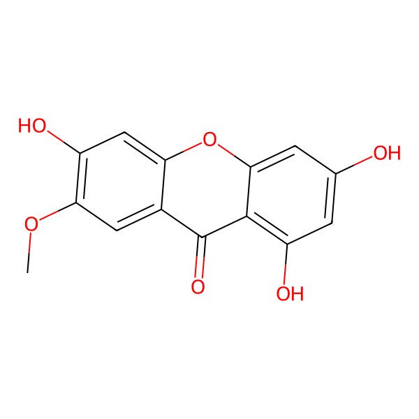 2D Structure of Alloathyriol