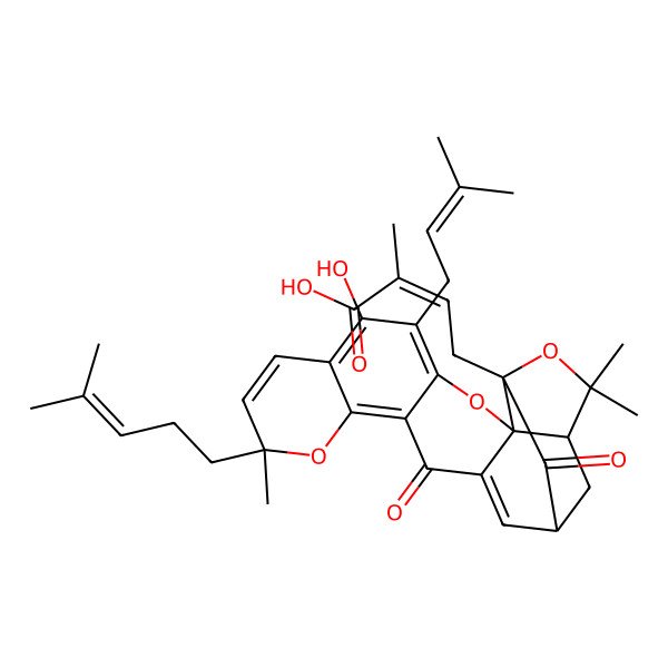 2D Structure of Allogambogic acid 2D Structure of Allogambogic acid