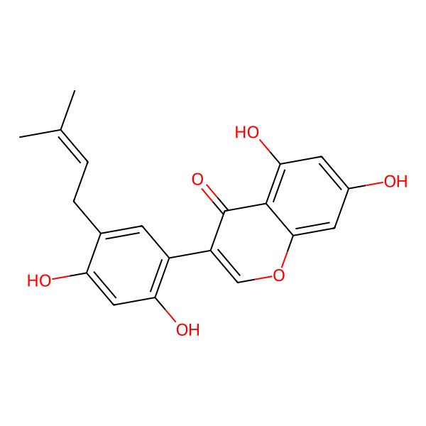 2D Structure of Allolicoisoflavone A 2D Structure of Allolicoisoflavone A