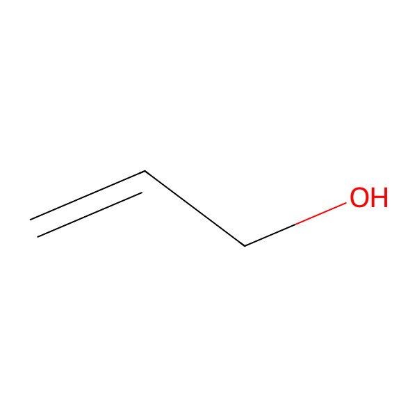 2D Structure of Allyl alcohol