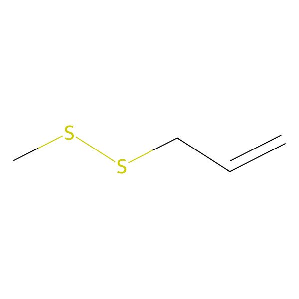 2D Structure of Allyl methyl disulfide