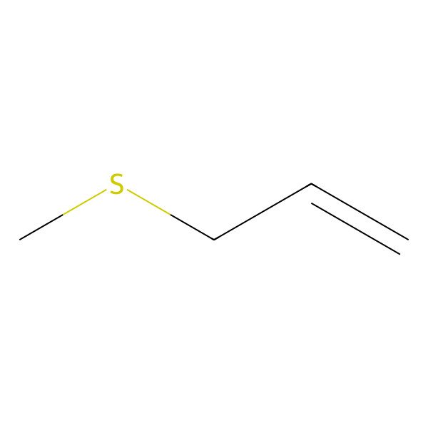 2D Structure of Allyl methyl sulfide