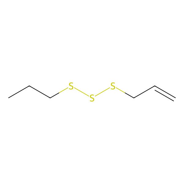 2D Structure of Allyl propyl trisulfide 2D Structure of Allyl propyl trisulfide
