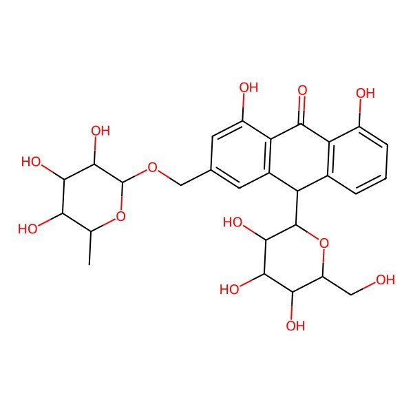 2D Structure of Aloinoside A 2D Structure of Aloinoside A