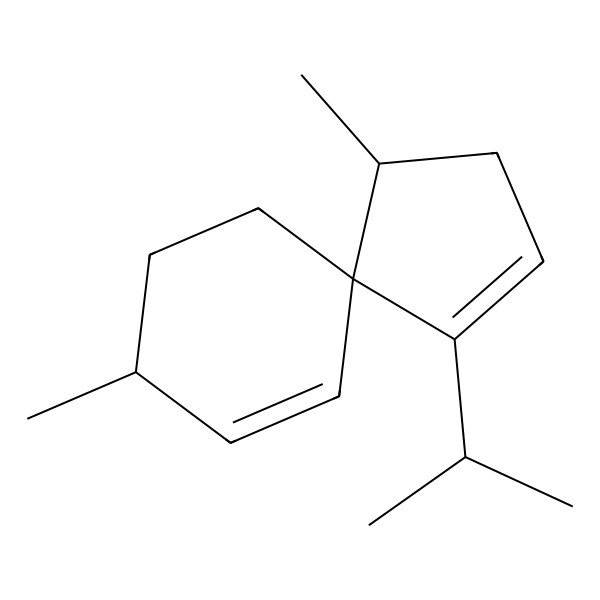2D Structure of alpha-Acoradiene 2D Structure of alpha-Acoradiene