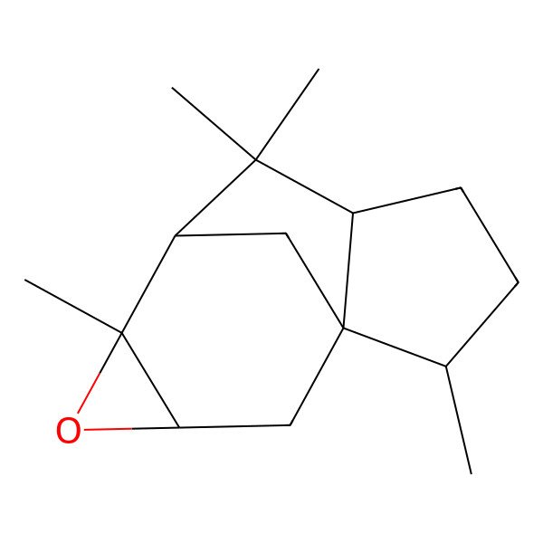 2D Structure of alpha-Cedrene epoxide
