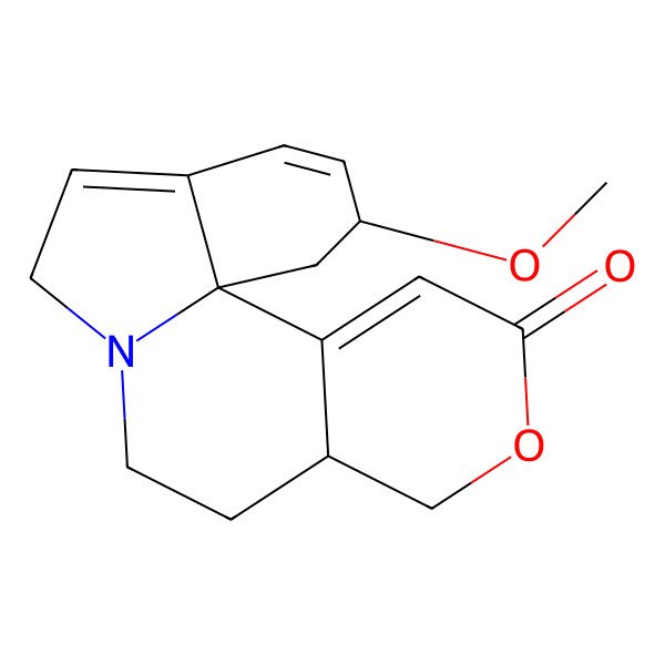 2D Structure of alpha-Erythroidine
