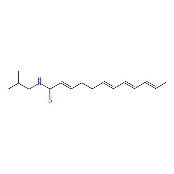 2D Structure of Sanshool 2D Structure of Sanshool