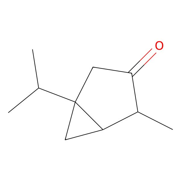 2D Structure of alpha-Thujone