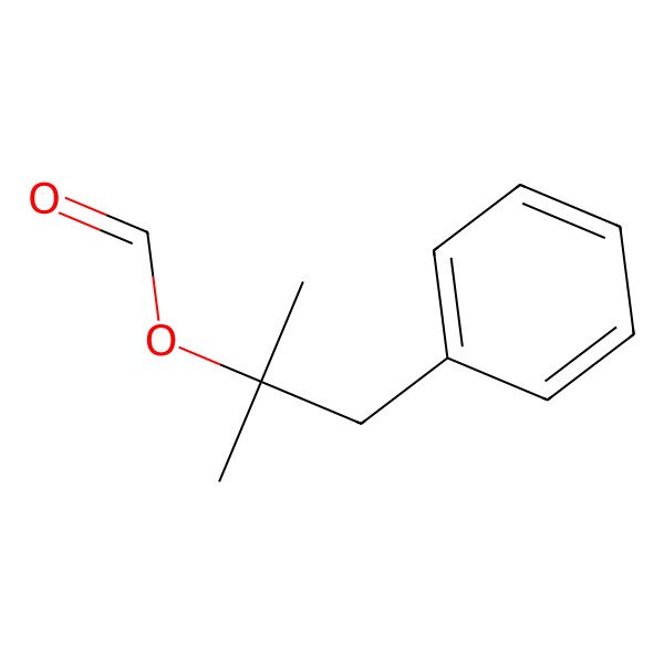 2D Structure of alpha,alpha-Dimethylphenethyl formate