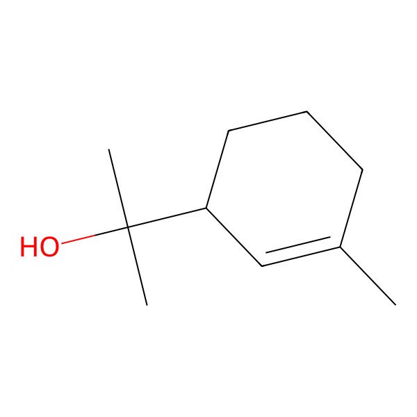 2D Structure of alpha,alpha,3-Trimethyl-2-cyclohexene-1alpha-methanol