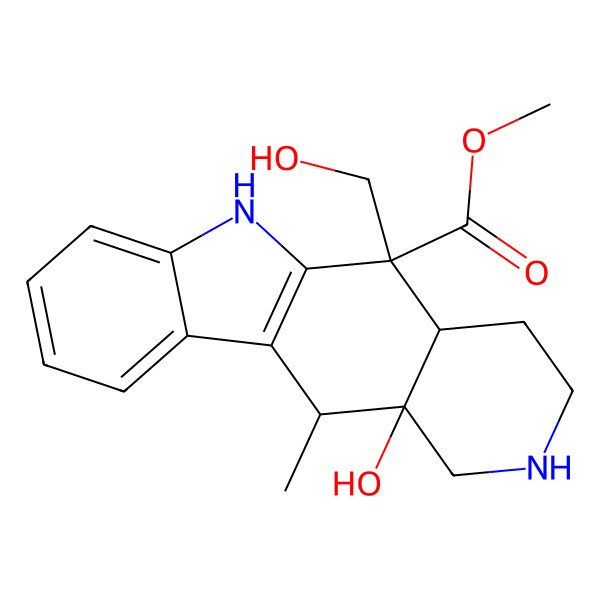 2D Structure of Alstilobanine A