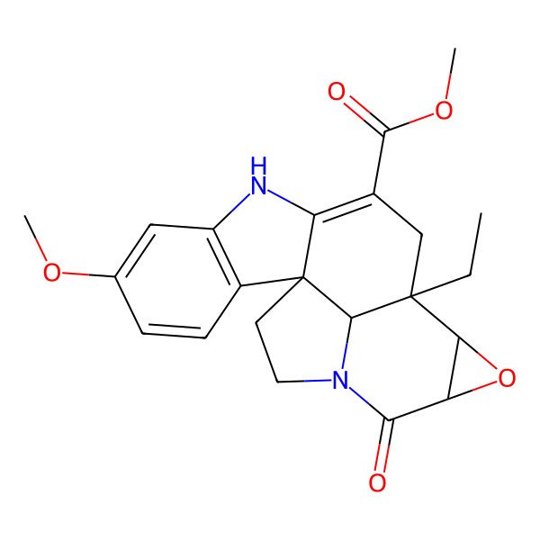 2D Structure of alstoyunine G