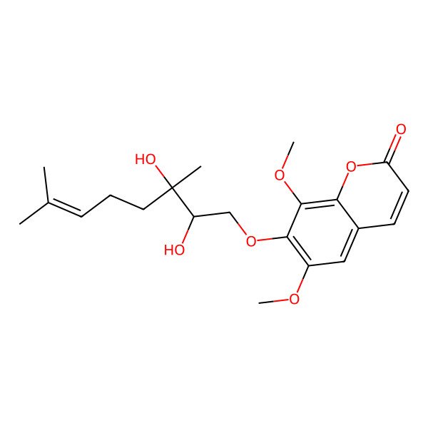 2D Structure of Altissimacoumarin C