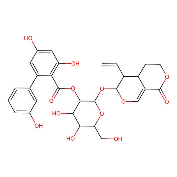 2D Structure of Amarogentin