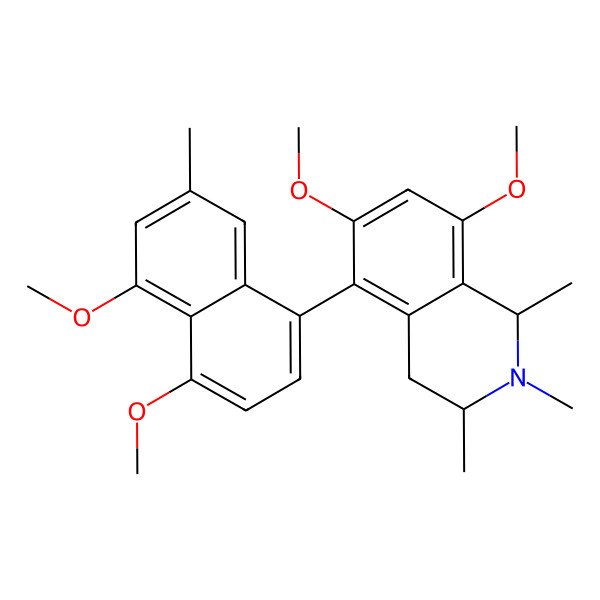 2D Structure of Ancistrobertsonine C