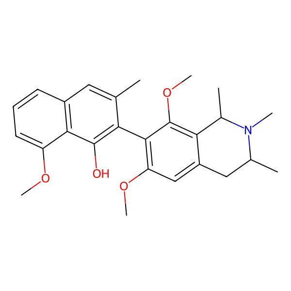 2D Structure of Ancistrotectorine