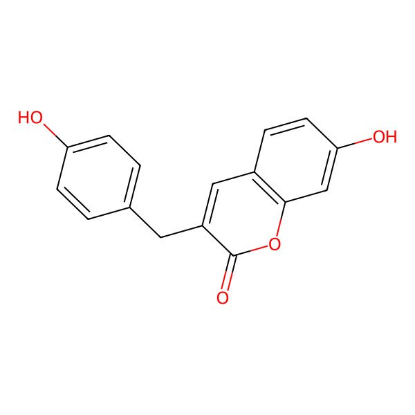 2D Structure of Anemarcoumarin A