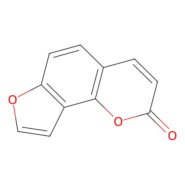 2D Structure of Angelicin