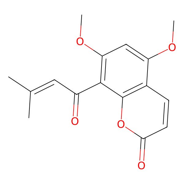 2D Structure of Angelicone 2D Structure of Angelicone
