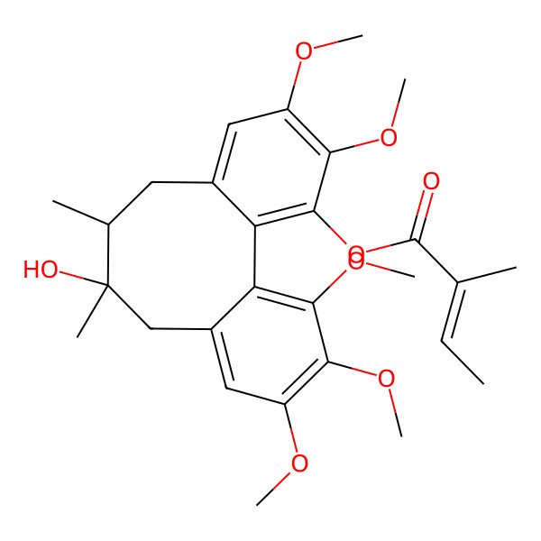 2D Structure of Angeloylgomisin H