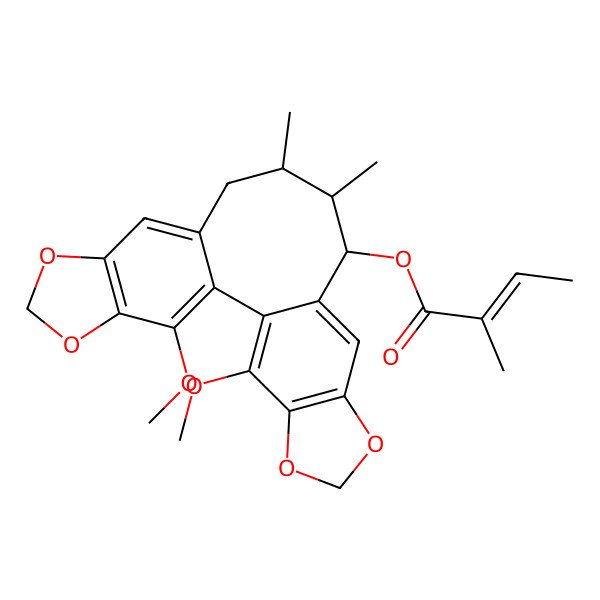 2D Structure of Angeloylgomisin R