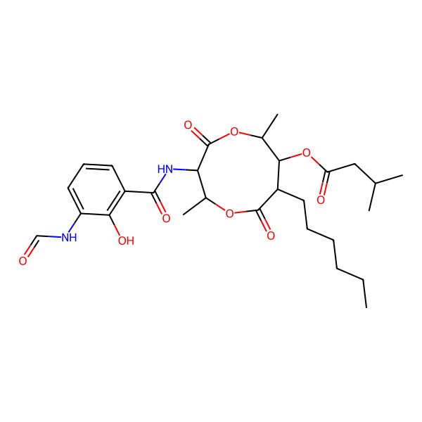 2D Structure of Antimycin A