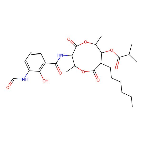 2D Structure of Antimycin A2a