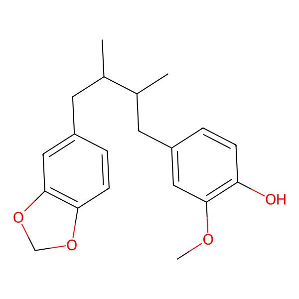 2D Structure of Anwulignan