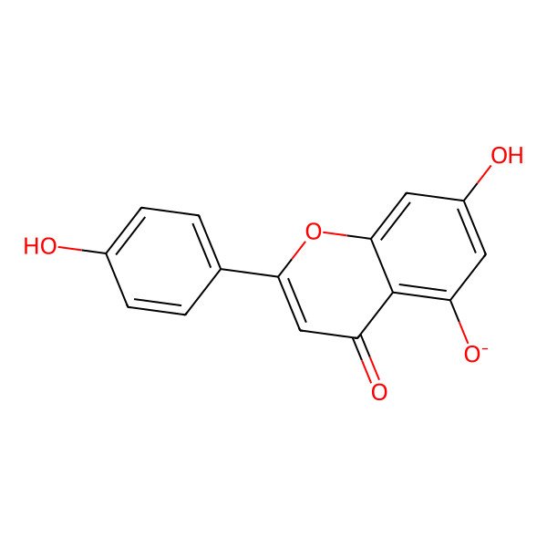 2D Structure of Apigenin-7-olate
