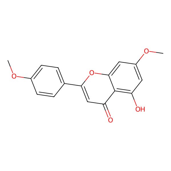 2D Structure of Apigenin 7,4'-dimethyl ether