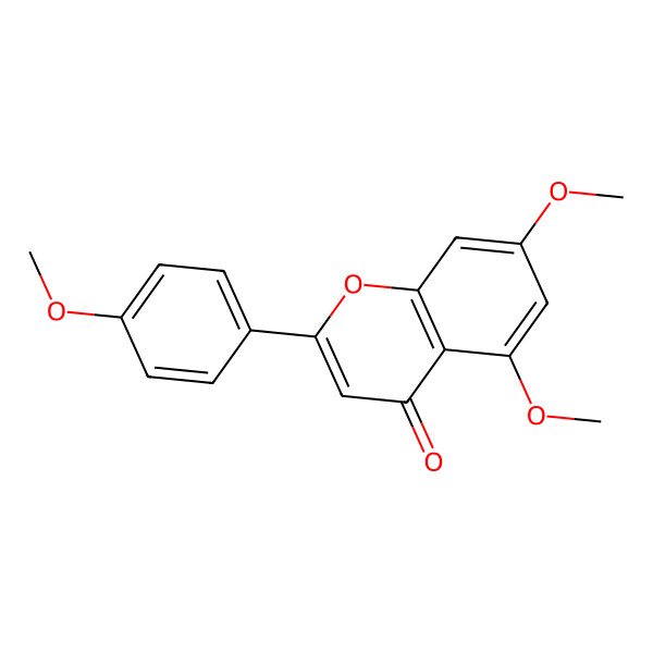 2D Structure of Apigenin trimethyl ether
