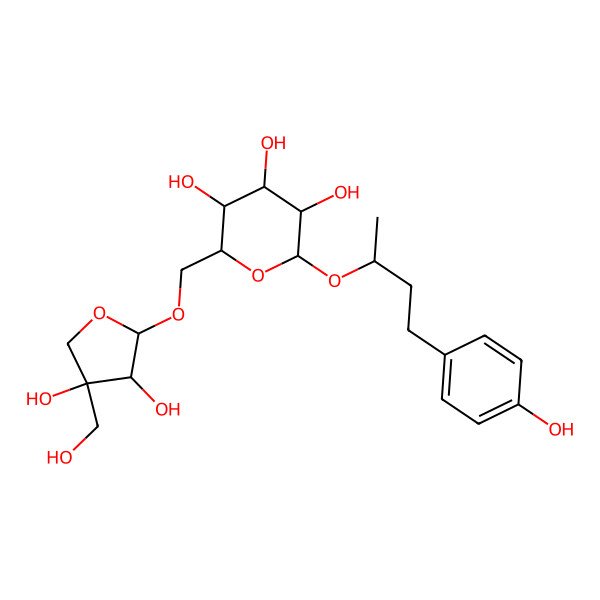 2D Structure of Apiosylepirhododendrin